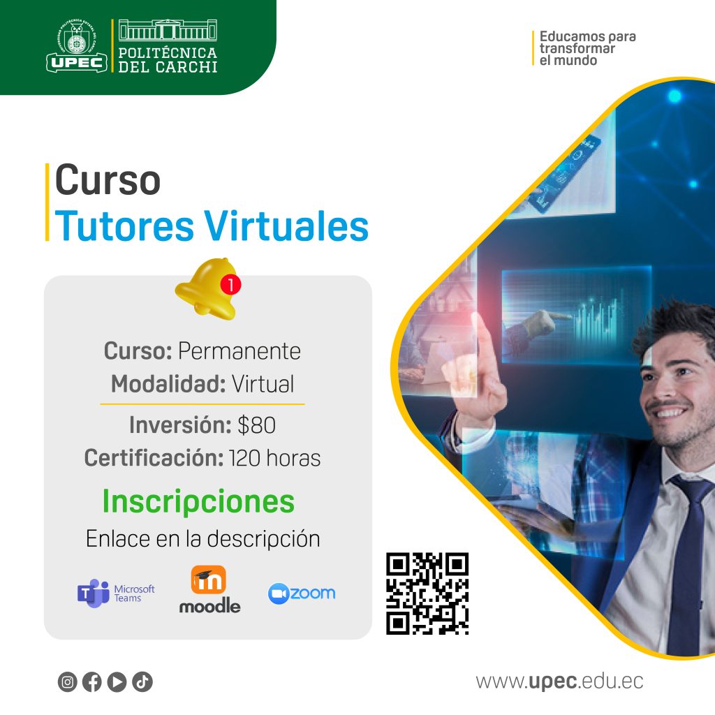 Afiche tutores Virtuales - UPEC